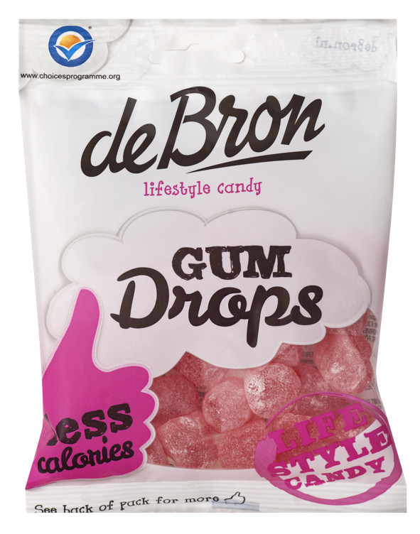 Gum Drops Sf 100g De Bron