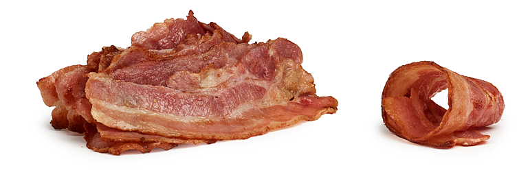 Danish Crown Stekt Bacon Skiver 1kg