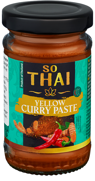 So Thai Yellow Curry Paste 6x110g