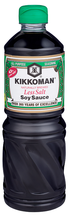 Kikkoman Soy Sauce Less Salt 975ml