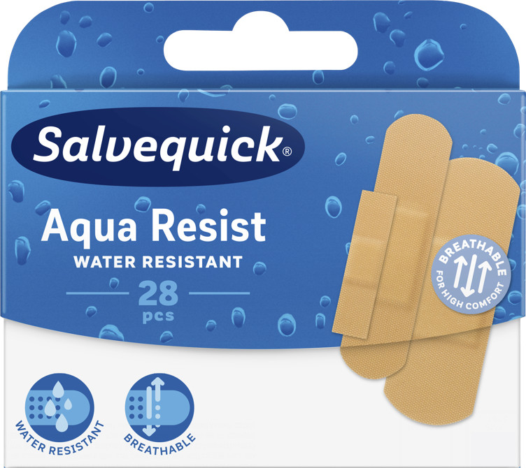 Salvequick Aquaresist Mix 28stk
