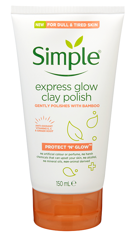 Simple Express Glow Clay Polish 150ml