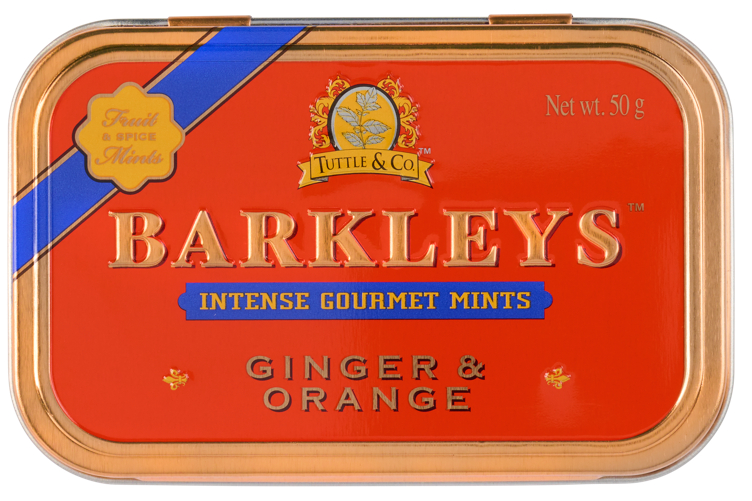 Barkleys Gourmet Mint Ginger & Orange 50g