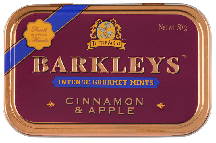 Barkleys Gourmet Mint Cinnamon & Apple 50g