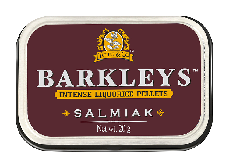 Barkleys Intense Salmiak Liquorice Pellets 20g