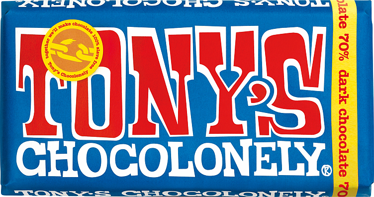 Tony's Chocolonely Mörk Choklad 70%180g