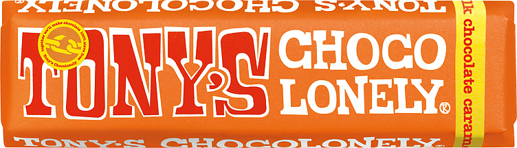 Bilde av Tony's Chocolonely Mjölkchoklad Karamell Havssalt 47g