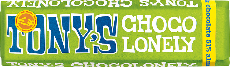 Tony's Chocolonely Mörk Choklad Mandel Havssalt 47g