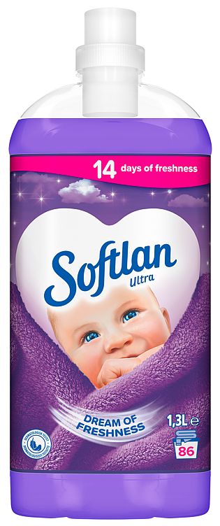 Softlan Ultra Dream Of Freshness Skyllemiddel 1300 ml