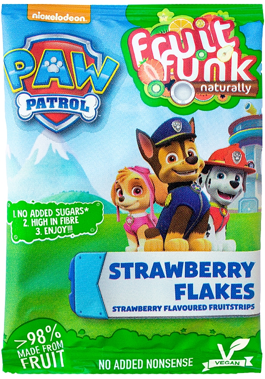Fruitfunk Happybag Paw Patrol, Fruktgodteri med Jordbærsmak