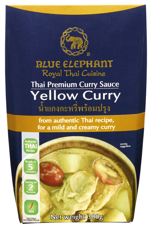 Currysaus Gul 300g Blue Elephant