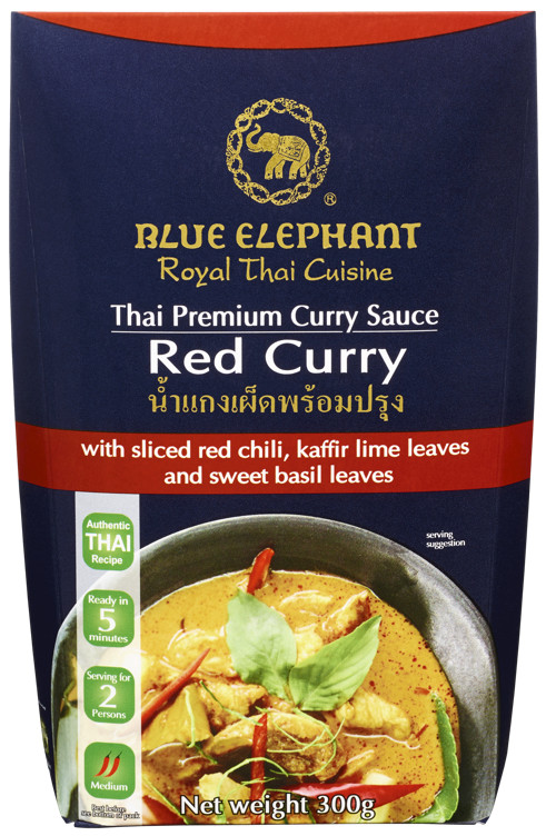 Currysaus Rød 300g Blue Elephant