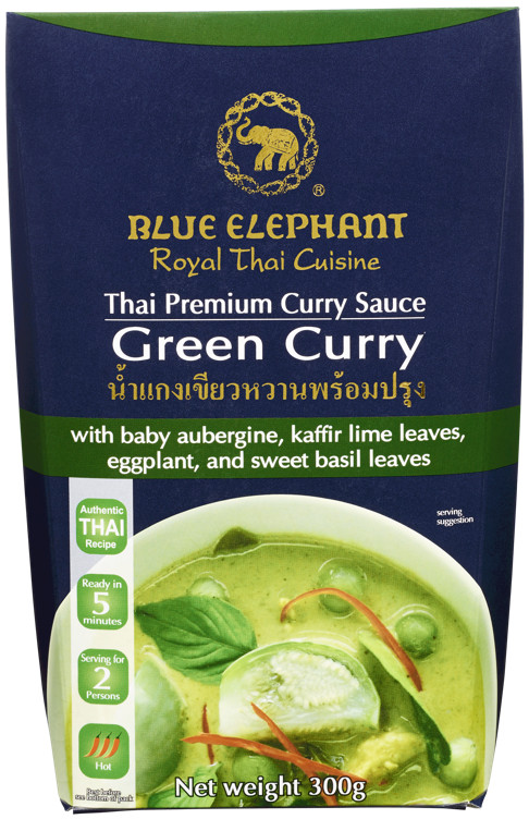 Currysaus Grønn 300g Blue Elephant