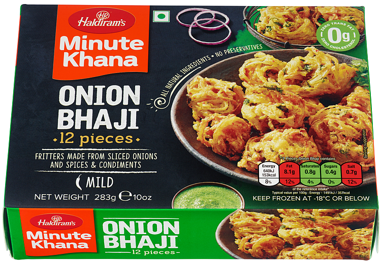 Bilde av Haldiram Onion Bhaji 283g