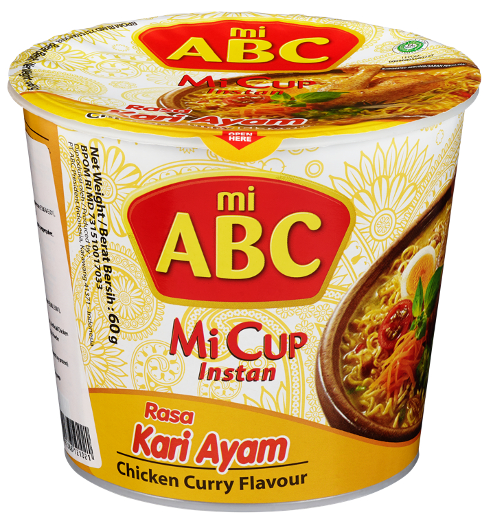 Bilde av Abc Curry Flavour Koppnudler