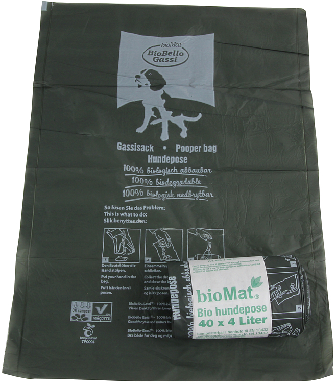 Hundepose Bio Komposterbar Biomat