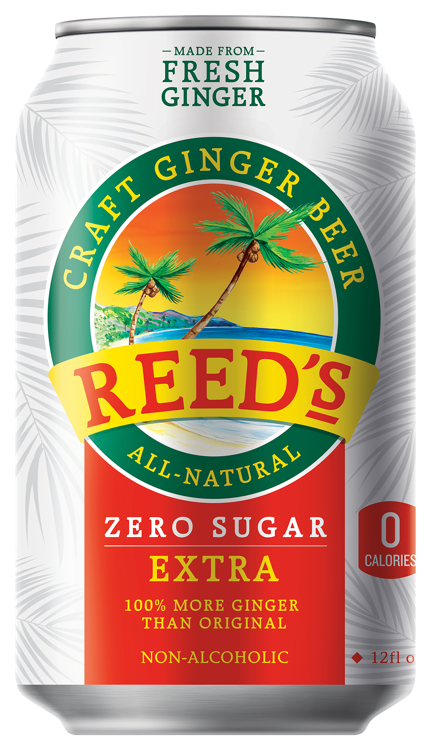 Reed's Zero Sugar Extra Ginger Beer Boks 355ml