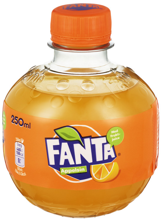 Bilde av Fanta Orange 250ml Flaske