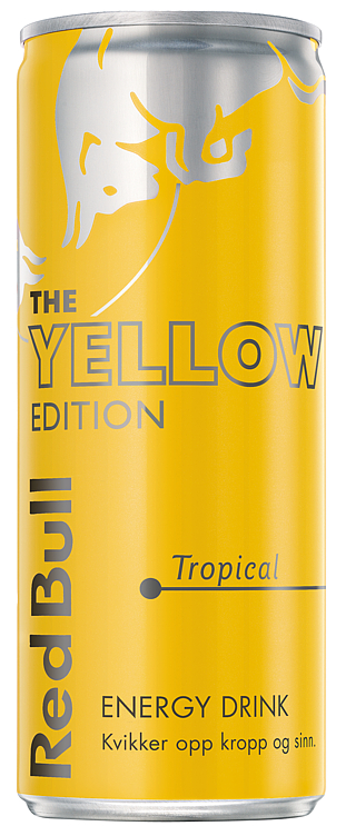 Red Bull Energidrikk Yellow Edition Tropisk 250 ml
