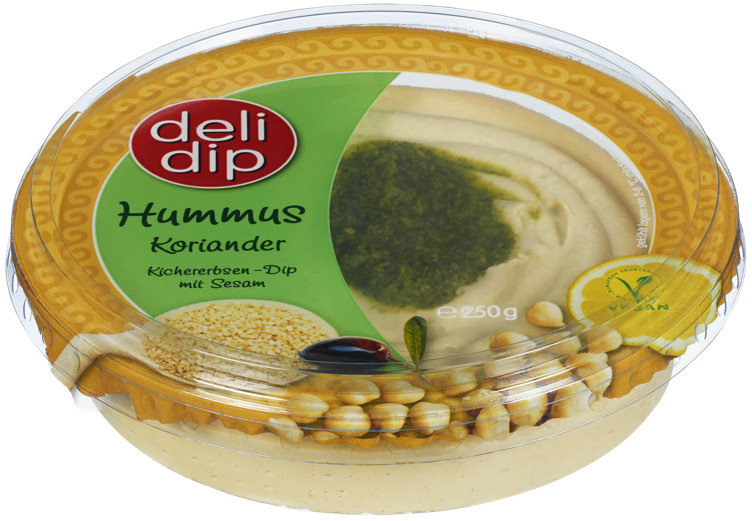 Hummus Koriander 250g Deli Dip