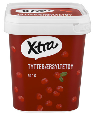 Xtra Tyttebærsyltetøy 940g
