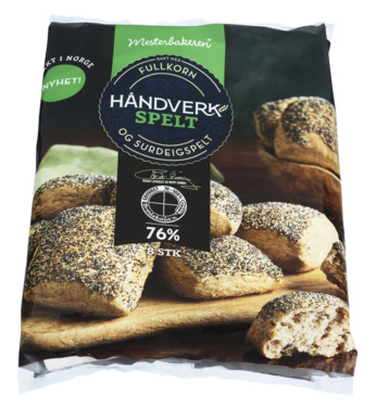 Speltstykker 8pk Hv Mesterbakeren 480g
