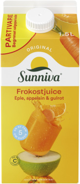 Sunniva Frokostjuice Original 1.5l Tine