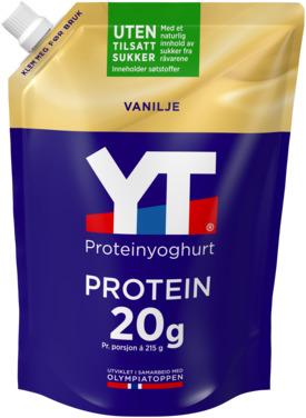 Yt Proteinyoghurt Vanilje 730g Tine