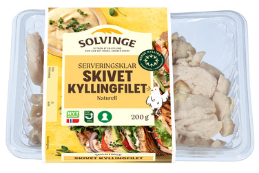 Skivet Kyllingfilet Naturell 200g