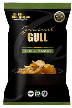 Gourmetgull Chili & Mango 100g - CHIPSFABRIKKEN AS - VetDuAt